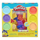 Play-Doh - Ensemble de tampons lettres Fundamentals-Inclut 26 tampons avec lettre et 6 pots de pâte à modeler Play-Doh
