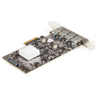 StarTech - Carte PCIe USB 4 ports-Performances usb optimisées: prise en charge de multiple ins pour maintenir une vitesse maximale avec des périphériques à vitesse mixte; protocole uasp (usb attached scsi protocol) pour les périphériques de stockage ssd, hdd, nvme et les clés usb
