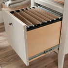 Sauder - La Collection Larkin Ledge Bureau - Finition Glacier Oak-Dimensions: 19,449 po L x 53,465 po l x 30 po H