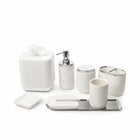 Umbra JUNIP - Pompe à savon liquide et gel hydroalcoolique 295ml, Chrome Blanc-8