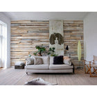 Komar – Whitewashed Wood, murale de 100 x 145 po-Comprend 8 panneaux