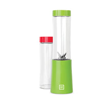 Mélangeur individuel Euro Cuisine MM2G – 280ml – avec 2 Bouteilles – Vert-Comprend 2 bouteilles de 280ml