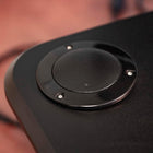 Posidesk POSI210BKD 25 Pouces Bureau Assis/Debout De Type Piédestal Avec Haut-Parleurs Bluetooth Et Le Chargeur Sans Fil, Noir-Réglage en hauteur de 5,9 po à 19,7 po