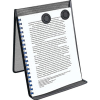Staples - Porte-documents en maille métallique avec aimants - Noir-Porte-documents en filet, pour afficher des documents à un angle souhaitable