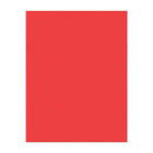 Pacon – Papier cartonné, 8,5 x 11 po, rouge Rojo - 100 feuilles/paquet - 2 paquets-Papier cartonné rouge Rojo