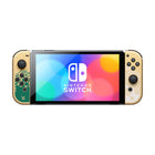 Nintendo - The Legend Of Zelda Tears of The Kingdom Édition spéciale OLED Switch-Utilisez le port LAN de la station d'accueil en mode TV pour une connexion Internet filaire (câble LAN vendu séparément).