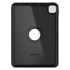 OtterBox - Étui de Protection Defender Noir pour iPad Pro 12.9 2021-Défense multicouche de la coque intérieure solide et de la housse extérieure élastique