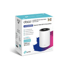 TP-Link - Deco AX6000 Système Wi-Fi 6 maillé double bande - Paquet de 2-Couvre jusqu'à 2 900 pieds carrés avec une connexion Wi-Fi transparente de nouvelle génération et fait des zones mortes et de la mise en mémoire tampon une chose du passé