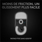 Souris de jeu Logitech PRO X 910-005878 à 5 boutons et 1 molette, sans fil, capteur optique 25 400 ppp - Noire-Technologie optique haute résolution