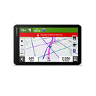 Garmin - dezlCam OTR710 Navigateur de camion GPS de 7 po avec caméra de tableau de bord intégrée - Noir-Exécutez une arrivée en douceur avec des vues aériennes des quais de chargement et des entrées de camion
