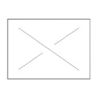 Garvey - Étiquettes de prix et de codes 2216 Garvey - 2 lignes - Blanche - 3 roul. de 1000 (098618)-3 rouleaux/1000 étiquettes par rouleau