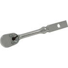 Gray Tools – Clé à cliquet chromée réversible, prise 1/2 po, 40 dents, longueur de 10 po-Format de la douille : 1/2 po