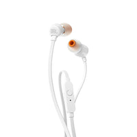 JBL – Écouteurs intra-auriculaires Tune 110, blanc-Son JBL Pure Bass
