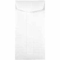 JAM Paper Enveloppes blanches pour monnaie, no 7 (3,5 x 6,5 po), 250 par paquet-Type de produit : enveloppes à monnaie