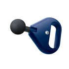 Lomi Mini pistolet masseur à percussion sans fil avec 3 têtes interchangeables - Bleu-2 niveaux d'intensité