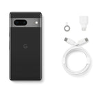 Google - Pixel 7 6,3 po, 128 Go, 8 Go, Noir volcanique, Bell et Virgin Plus-Résistance à la poussière et à l'eau IP68
