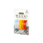 Scotch - Ruban washi, 0,39 po x 196 po, 5 rouleaux/paquet (C1017-5-P4)-0.39" W in x 5.5yd L