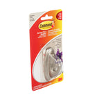 Command - Crochet traditionnel - moyen - nickel brossé - 3 lb-Conçus pour offrir une excellente adhérence afin de maintenir les articles fermement en place