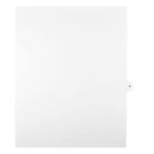 Mark Maker – Onglets séparateurs juridiques blancs, 1/15 onglets, format lettre, sans trous, numéro 9, 25/paquet-Onglets séparateurs blancs, 1/15 onglets