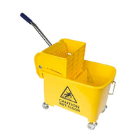 Johnny Vac – Ensemble seau et tordeur à pression latérale, BU21YE, 5 gal (21 l)-5 gal (21 l)