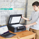 Brother MFC-J1012DW Imprimante à jet d’encre couleur-Mettez la puissance de l'impression au bout de vos doigts. Devenez mobile grâce à l'application Brother Mobile Connect, qui vous permet de naviguer facilement dans les menus à l'écran pour tout faire à partir de votre appareil mobile.