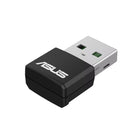 ASUS - Adaptateur USB Wi-Fi 6 double bande Nano AX1800-La prise en charge double bande vous permet de bénéficier de la bande de fréquence 5 GHz pour un streaming 4K UHD fluide et des jeux à faible latence