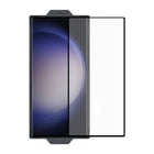 AXS - ARMORGlass Pro Courbe Protecteur d'ecran avec plateau d'installation pour Samsung Galaxy S23 Ultra-Durete 9H et resistant aux rayures