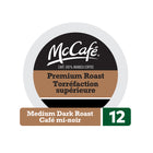 Capsules K-Cup de café de qualité supérieure McCafé - torréfaction mi-foncée - paquet de 12-Goût : savourez le goût de McCafé dans le confort de votre foyer Le café de torréfaction supérieure McCafé a un arôme riche, un corps velouté et une finale franche