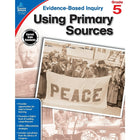 Livre numérique : Carson Dellosa - Using Primary Sources, 104863-EB, 5e année-Vous recevrez deux courriels : le premier confirmant la totalité de votre commande et le second comportant un lien de téléchargement. Vous pourrez utiliser le lien de téléchargement immédiatement ou plus tard, comme vous le voulez.