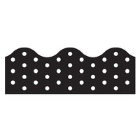 Trend Enterprises Terrific Tondeuse, Pois Noirs, Paquet de 72-Des couleurs et des designs vibrants attirent l'attention sur vos messages et vos documents partout où les gens se réunissent.