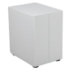 Flash Furniture Classeur à verrouillage Mobile à 3 tiroirs avec tiroir suspendu-blanc (HZCHPL01W)-Le porte-crayons peut contenir des ustensiles d'écriture et de petites fournitures de bureau