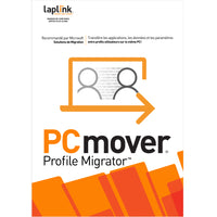 Laplink - Logiciel de transfert PCmover Profile Migrator 11 - 25 utilisations [téléchargement]-Transfère les applications, fichiers et paramètres entre plusieurs utilisateurs sur le même ordinateur.