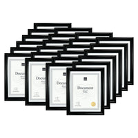 Kiera Grace – Cadre Embassy pour document, 8,5 po x 11 po, noir, ens./24 (PH43359-6MC)-Fini noir