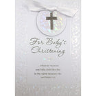 Rosedale – Cartes de souhaits et enveloppes, Baby Christening, doré, 5 1/2 x 8 po, 6/paquet (19666)-Imprimées sur papier cartonné non couché de haute qualité