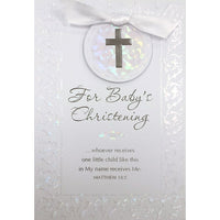 Rosedale – Cartes de souhaits et enveloppes, Baby Christening, doré, 5 1/2 x 8 po, 6/paquet (19666)-Imprimées sur papier cartonné non couché de haute qualité