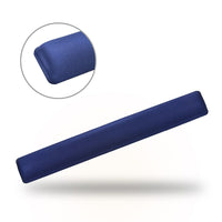 DAC Repose-poignets de clavier à bord droit Super-Gel MP-128, 18 1/8 x 2 1/4 x 1 (po), bleu-Repose-poignets de clavier, bleu