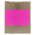 JAM Paper Étiquettes expédition, demi-feuilles, 5,5 x 8,5 po, rose vif, 50/paquet-2 étiquettes par feuille