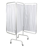 Drive Medical - Paravent 3 panneaux-Blanc, aluminium