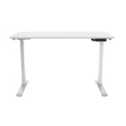 Bureau assis-debout électrique de 23,5 L po de TygerClaw - Blanc-Quatre préréglages programmables