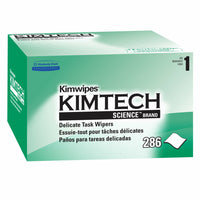 Kimtech - Essuie-tout pour tâches délicates Science Kimwipes - Boîte Pop-Up - Blancs - 286 feuilles-286 feuilles d’essuie-tout pour tâches délicates Kimtech Science