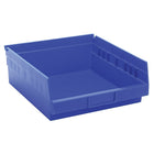Quantum Storage Systems - Bacs De Rangement Pour Tablettes, 11-1/8po La X 4po H X 11-5/8po P, Bleu, Capacité 30 Lb, paquet de 12-Capacité 30 lb