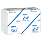 Scott - Essuie-mains à plis multiples Pro Scottfold - Feuilles de 7,8 po x 12,4 po - Avec technologie Absorbency Pockets - Blanc - Paquet de 25-175 feuilles/paquet