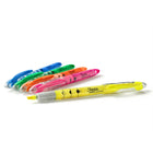 Sharpie − Surligneurs à encre liquide de type stylo à pointe biseautée − couleurs variées − paquet de 5-Encre à séchage rapide, sans odeur, non toxique certifiée AP
