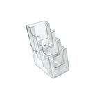 Azar Displays â€“ Porte-brochures à 4 niveaux avec 4 pochettes et 3 pans, 2/paquet (252388)-Porte-brochures