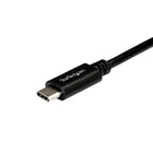 StarTech ® Câble USB-C coudé à angle droit, M/M, 3,3 pi (USB2CC1MR)-Compatible avec les ports Thunderbolt 3