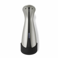Umbra OTTO - Pompe à savon et solution hydroalcoolique avec fixation murale 250ml, Nickel-Non parfume