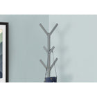 Monarch Specialties - 2058 Patere - Metal Argent-Materiaux: metal