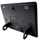 Marathon – Horloge murale atomique surdimensionnée avec support de table, argent-6 fuseaux horaires : Pacifique, Rocheuses, Centre, Est, Atlantique, Terre-Neuve