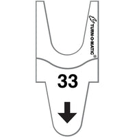 Meto - Billets Turn-O-Matic T90 à 2 chiffres, blanc, paq./6 rouleaux, (9483593)-1