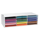 Pacon – Espace de rangement pour papier de construction Classroom Keepers de 9 x 12 po, blanc (PAC01310)-Organisez et rangez soigneusement les feuilles de papier 9 x 12 dans les salles de classe, la maison ou le bureau.